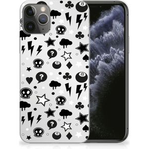 Silicone Back Case Apple iPhone 11 Pro Silver Punk