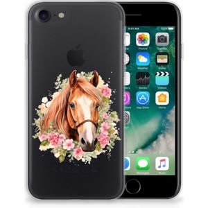 TPU Hoesje voor iPhone SE 2022 | SE 2020 | 8 | 7 Paard