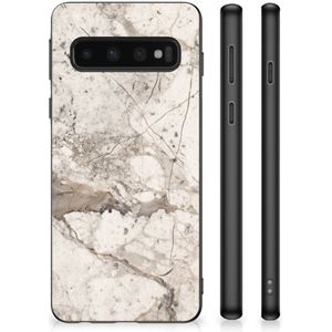 Samsung Galaxy S10 Gripcase Marmer Beige