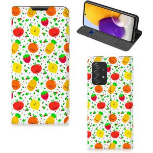 Samsung Galaxy A72 (5G/4G) Flip Style Cover Fruits
