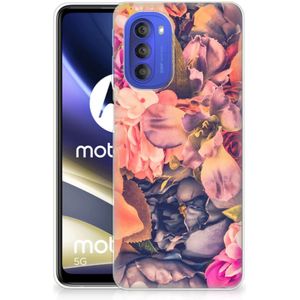 Motorola Moto G51 5G TPU Case Bosje Bloemen