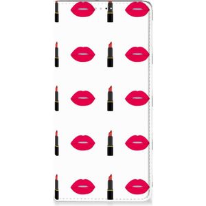 Samsung Galaxy A33 5G Hoesje met Magneet Lipstick Kiss