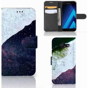 Samsung Galaxy A5 2017 Book Case Sea in Space