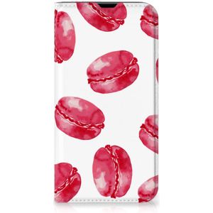 iPhone 13 Pro Flip Style Cover Pink Macarons