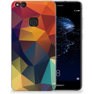 Huawei P10 Lite TPU Hoesje Polygon Color