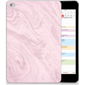 Apple iPad Mini 4 | Mini 5 (2019) Tablet Back Cover Marble Pink - Origineel Cadeau Vriendin