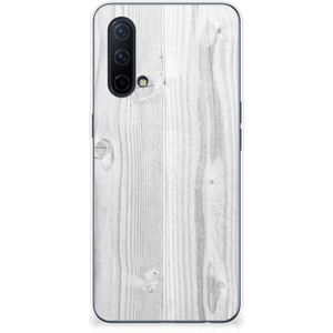 OnePlus Nord CE 5G Bumper Hoesje White Wood
