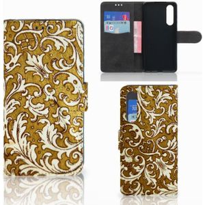 Wallet Case Huawei P30 Barok Goud