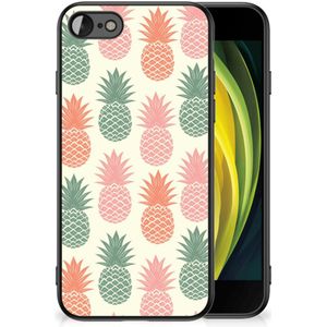 iPhone SE 2022 | SE 2020 | 7/8 Back Cover Hoesje Ananas