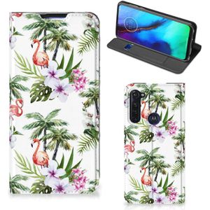 Motorola Moto G Pro Hoesje maken Flamingo Palms