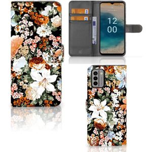 Hoesje voor Nokia G22 Dark Flowers