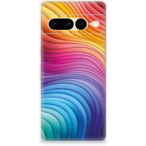 TPU Hoesje voor Google Pixel 7 Pro Regenboog