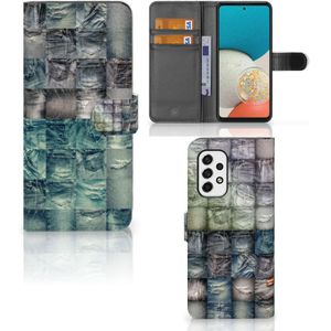Wallet Case met Pasjes Samsung Galaxy A53 Spijkerbroeken