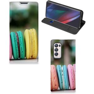 OPPO Find X3 Neo Flip Style Cover Macarons