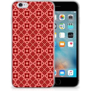 Apple iPhone 6 | 6s TPU bumper Batik Rood