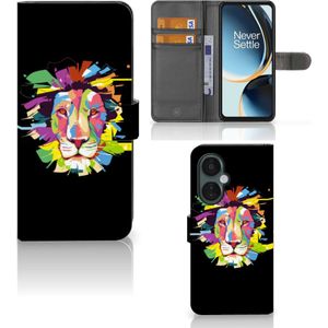 OnePlus Nord CE 3 Lite Leuk Hoesje Lion Color