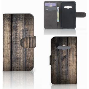 Samsung Galaxy Xcover 3 | Xcover 3 VE Book Style Case Steigerhout