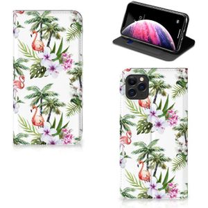 Apple iPhone 11 Pro Max Hoesje maken Flamingo Palms
