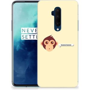 OnePlus 7T Pro Telefoonhoesje met Naam Monkey