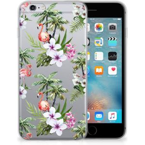Apple iPhone 6 | 6s TPU Hoesje Flamingo Palms