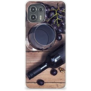 Motorola Edge 20 Lite Siliconen Case Wijn