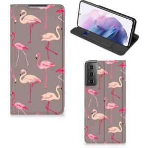 Samsung Galaxy S21 Plus Hoesje maken Flamingo