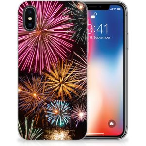 Apple iPhone X | Xs Silicone Back Cover Vuurwerk