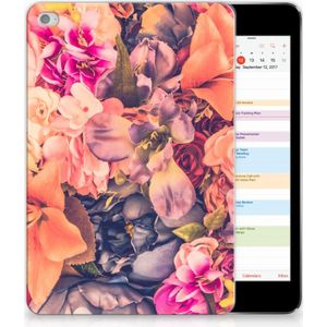 Apple iPad Mini 4 | Mini 5 (2019) Siliconen Hoesje Bosje Bloemen