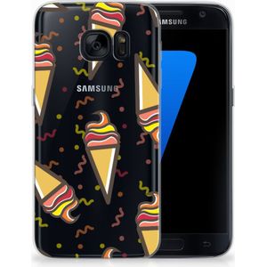 Samsung Galaxy S7 Siliconen Case Icecream