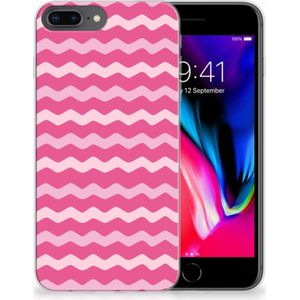 Apple iPhone 7 Plus | 8 Plus TPU bumper Waves Pink