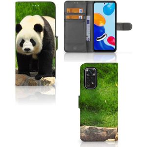 Xiaomi Redmi Note 11/11S Telefoonhoesje met Pasjes Panda