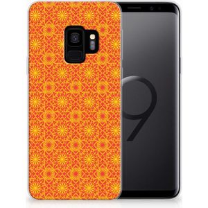 Samsung Galaxy S9 TPU bumper Batik Oranje