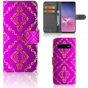 Wallet Case Samsung Galaxy S10 Barok Roze