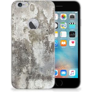 Apple iPhone 6 Plus | 6s Plus TPU Siliconen Hoesje Beton Print