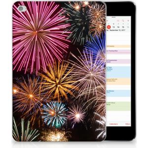 Apple iPad Mini 4 | Mini 5 (2019) Leuke Siliconen Hoes Vuurwerk