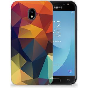 Samsung Galaxy J3 2017 TPU Hoesje Polygon Color