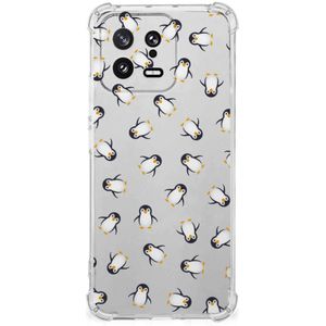 Doorzichtige Silicone Hoesje voor Xiaomi 13 Pinguïn