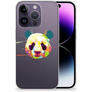 Apple iPhone 14 Pro Telefoonhoesje met Naam Panda Color
