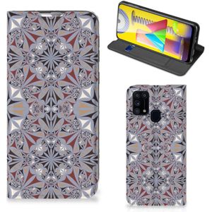 Samsung Galaxy M31 Standcase Flower Tiles