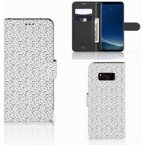 Samsung Galaxy S8 Telefoon Hoesje Stripes Dots