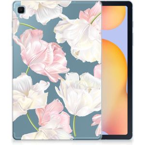 Samsung Galaxy Tab S6 Lite | S6 Lite (2022) Siliconen Hoesje Lovely Flowers