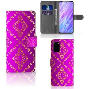 Wallet Case Samsung Galaxy S20 Plus Barok Roze
