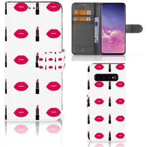 Samsung Galaxy S10 Telefoon Hoesje Lipstick Kiss