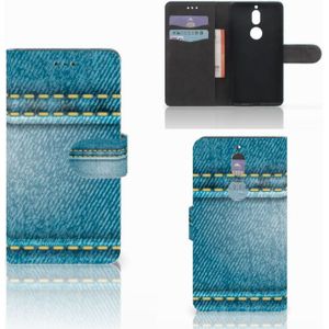 Nokia 7 Wallet Case met Pasjes Jeans