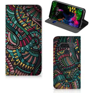 LG G8s Thinq Hoesje met Magneet Aztec