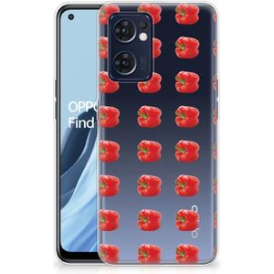 OPPO Reno 7 5G | Find X5 Lite Siliconen Case Paprika Red