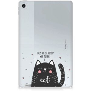 Lenovo Tab M10 Plus (3e generatie) Tablet Back Cover Cat Good Day