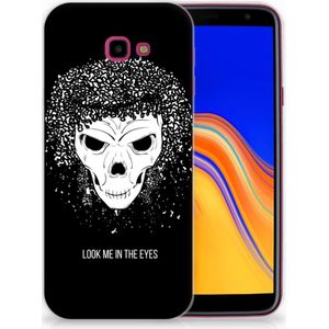 Silicone Back Case Samsung Galaxy J4 Plus (2018) Skull Hair