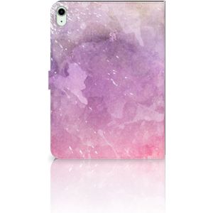 Hoes iPad Air (2020/2022) 10.9 inch Pink Purple Paint