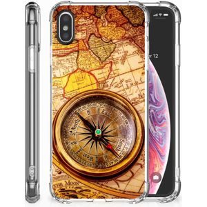 Apple iPhone X | Xs Telefoonhoesje met valbescherming Kompas